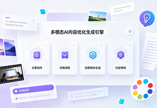 新乡县AI智能内容优化创新 多模态生成技术丰富数字内容创作生态